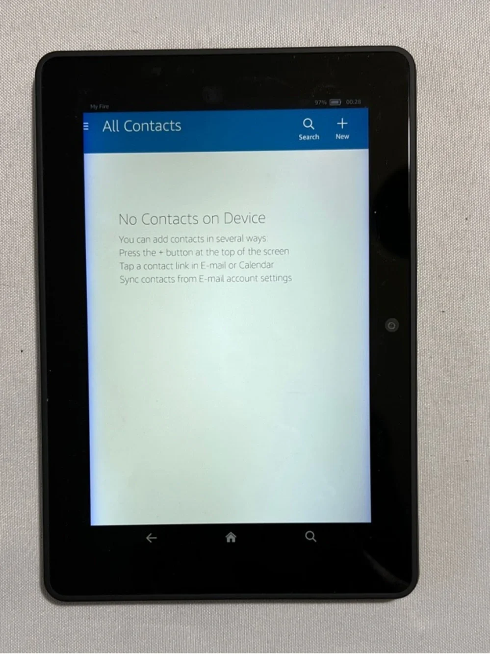 Amazon Fire HDX (3rdGeneration) in Black